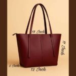 High Quality Big Size Tote Bag Cynthetic Material Inside Pocket (10)