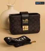High-Quality Coach Crossbody Bag with Long Belt - Image 4