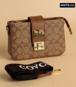 High-Quality Coach Crossbody Bag with Long Belt - Image 2