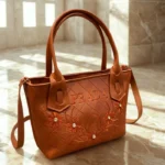High Quality Big Size Prada Tote Bag Orange Color