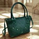 High Quality Big Size Prada Tote Bag Green Color