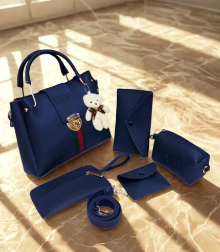 Gucci 5pcs Lock Style Dark Blue