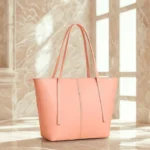 High Quality Big Size Tote Bag Light Pink Color