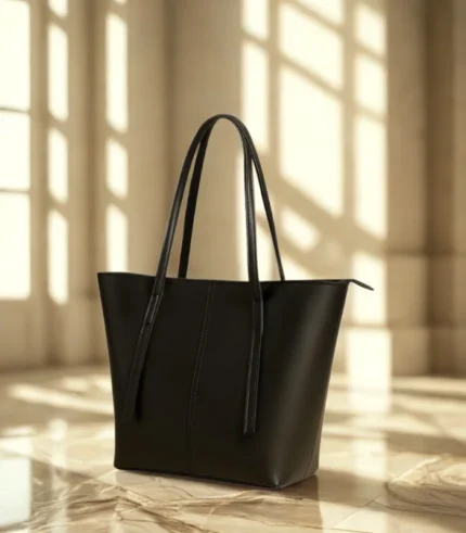 High Quality Big Size Tote Bag Black Color