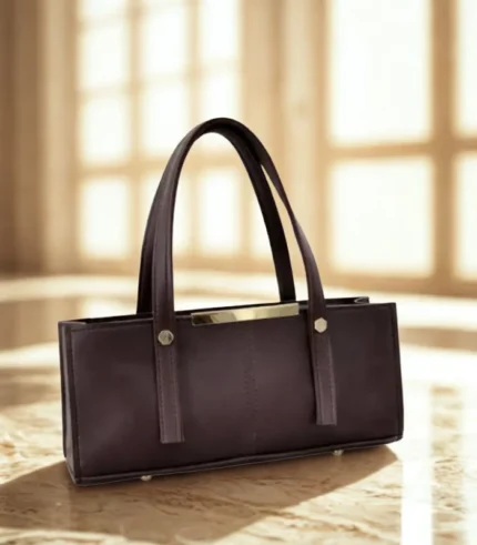 High Quality School and University Picnic Bag Dark Brown Color