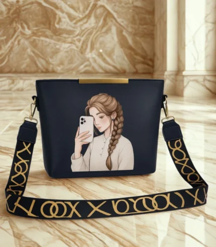 High Quality Shoulder Bag For Girl Black Color Bag