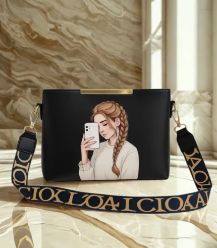 High Quality Shoulder Bag For Girl Blacks Color Bag