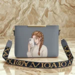 High Quality Shoulder Bag For Girl Grey Color Bag