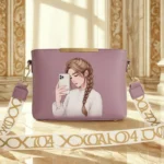 High Quality Shoulder Bag For Girl Mehroon Color Bag