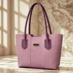 Premium Quality Tote Bag Blue Chocolate Color