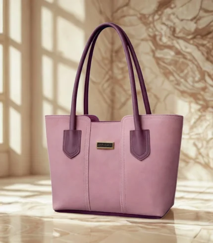 Premium Quality Tote Bag Blue Chocolate Color