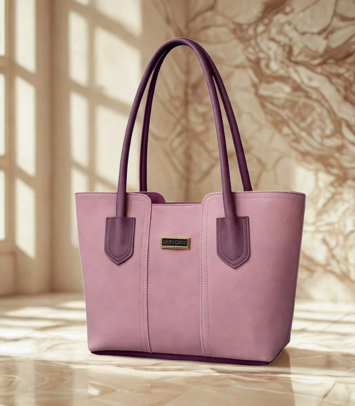 High Quality Tote Bag 4 Premium Quality Tote Bag Blue Chocolate Color - Image 1