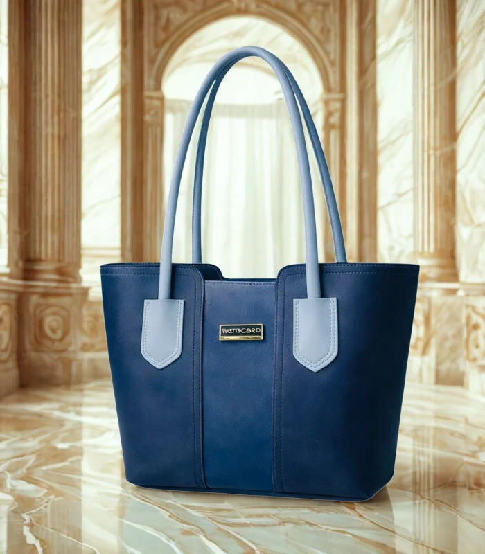 High Quality Tote Bag 5 Premium Quality Tote Bag Dark Blue Color - Image 1