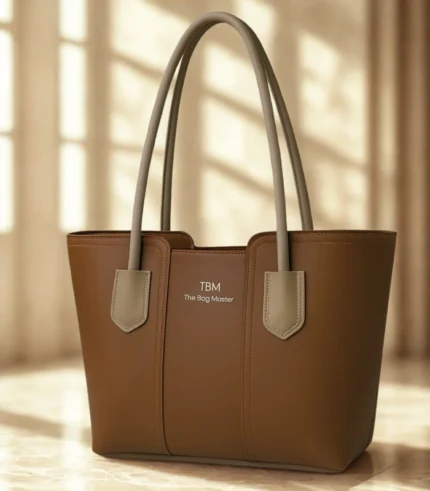 High Quality Tote Bag Light Brown