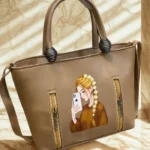 Premium Quality Shoulder Bag Light Grey Color