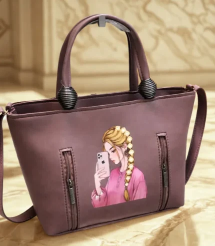 Premium Quality Shoulder Bag Chocolate Color