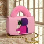 Hijabi Girl Mini Bag Pink Color Bag