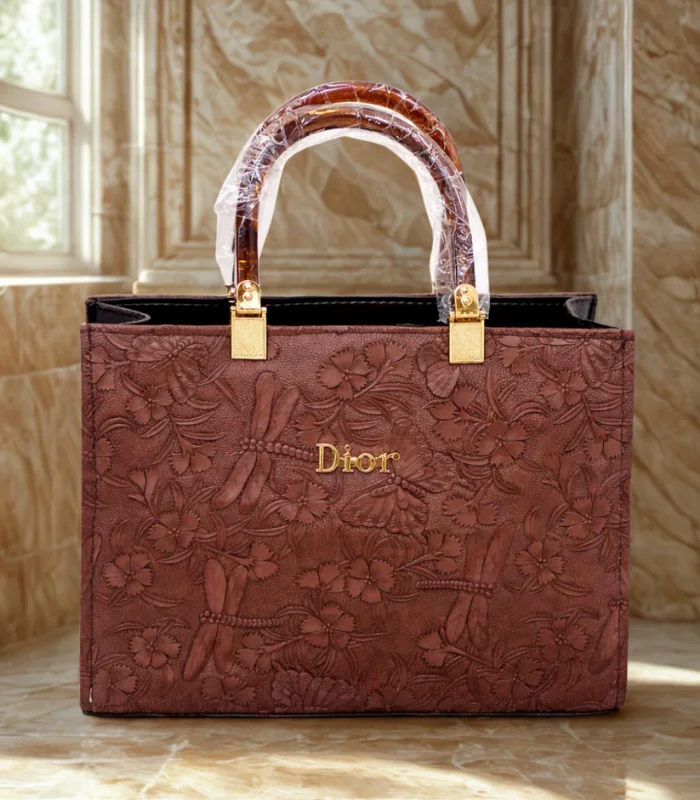 Luxury Embossed Handbag 3 Luxury Embossed Dior Handbag