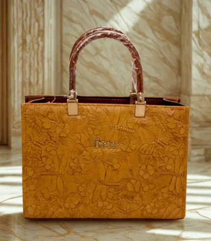 Luxury Embossed Dior Handbag