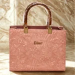 Luxury Embossed Dior Handbag