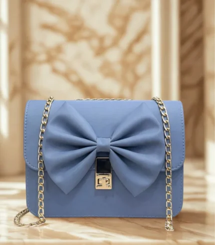 Premium Quality CrossBody Bag Light Blue Color