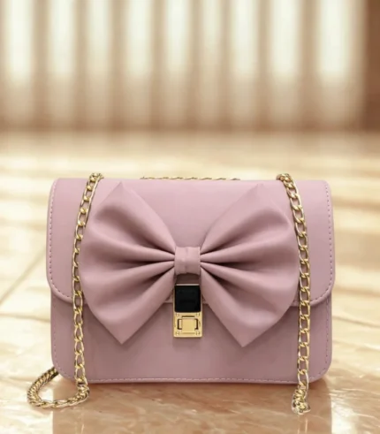 Premium Quality CrossBody Bag Light Pink Color
