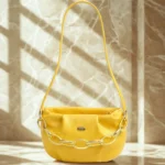 Small Cute Crossbody Bag Yellow Color