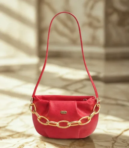 Small Cute Crossbody Bag Red Color