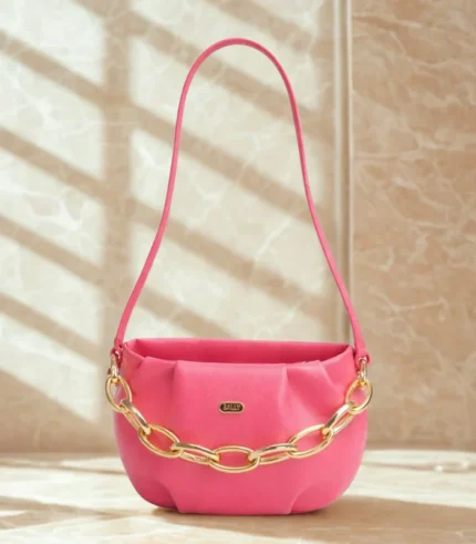 Small Cute Crossbody Bag Pink Color