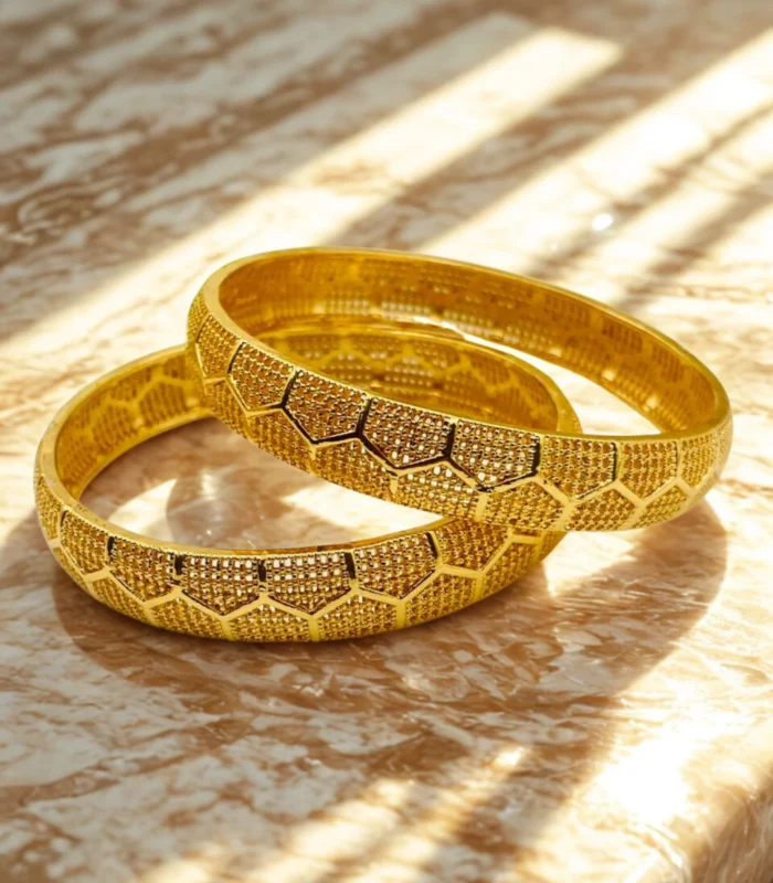 gold plated bangles for kids