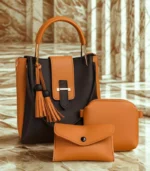 3-Piece High-Quality Women’s Handbag Set - Image 2
