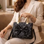 Bow Style LV Inspired Long Strap Womens Bag