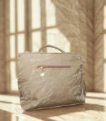 LV-Inspired Large Leather Women Bag - Image 2