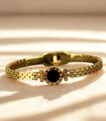 Luxury Style Stainless Steel Handcuff Bracelet for Women – Adjustable & Openable - Image 2