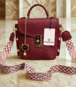 High Quality Quilted Crossbody Bag - Image 8