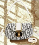 Dior Style Crossbody Bag for Girls – Premium Imported Leather with Long Strap - Image 3