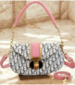 Dior Style Crossbody Bag for Girls – Premium Imported Leather with Long Strap - Image 2