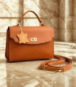Elegant Leather Crossbody Bag (3 Colors) - Image 2