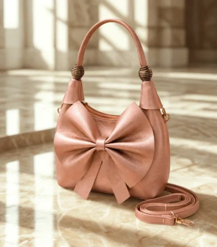 Front Bow Crossbody Bag