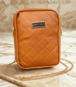 Luxury Quilted Mini Crossbody Bag - Image 4
