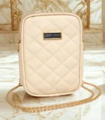 Luxury Quilted Mini Crossbody Bag - Image 3