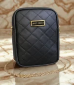 Luxury Quilted Mini Crossbody Bag - Image 2