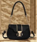 Premium Crocodile Crossbody Bag - Image 4