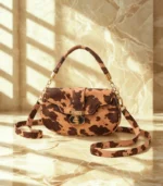 Premium Crossbody Bag for Girls – Imported Leather with Long Strap (7 Colors) - Image 4