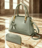 Ted Baker 3 Compartment Bag – Stylish Crossbody with Long Strap & Keychain - Image 4