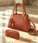 Ted Baker 3 Compartment Bag – Stylish Crossbody with Long Strap & Keychain - Image 6