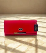 Elegant Leather Wallet – Multi Card Slots & Zipper Pocket - Image 5